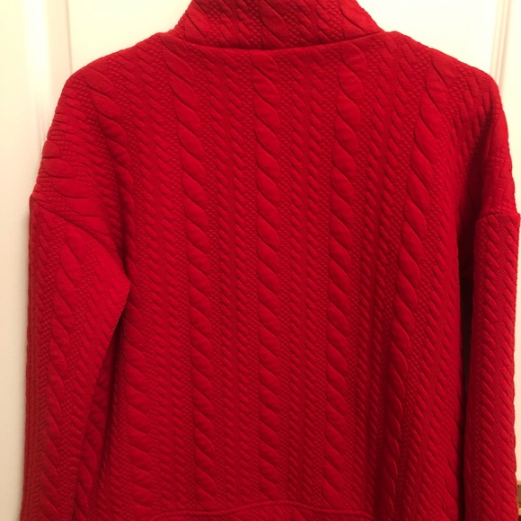 Reitmans Red Pullover Sweater - Picture 2 of 8